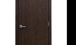 Euro 34 Black Walnut Laminate Modern Interior Door
PRICE : $204.99
* PRICE INCLUDES DOOR SLAB , ADJUSTED FRAME 3 1/4" - 5 1/4" , MOLDINGS 2 3/4" *
HINGES AND DOOR HANDLES SOLD SEPERATELY
Gone are the days of boring cookie cutter doors, With Nova line of