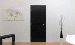 Euro Black Ash Laminate Modern Interior Door w/ Aluminum Strips
Price - $240.99
* PRICE INCLUDES DOOR SLAB , ADJUSTED FRAME 3 1/4" - 5 1/4" , MOLDINGS 2 3/4" *
HINGES AND DOOR HANDLES SOLD SEPERATELY
Gone are the days of boring cookie cutter doors, With