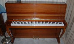 FAZER ,46? UPRIGHT PIANO
Made in Finland in 1994, this Fazer piano is a wonderful example of fine Scandinavian craftsmanship. Meticulously put together, it has a nice, even touch and beautifully melodic tone. It has been tuned and completely regulated by
