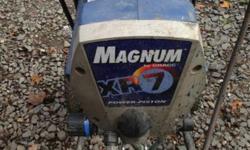 GRACO MAGNUM XR7 AIRLESS PAINT SPRAYER $285 IN FINE AND IN WORKING ORDER
COMES WITH SPRAY GUN AND DIFFERENT SIZE TIPS
HAS NORMAL WEAR FOR BEING USED
RETAILS FOR $400 INCLD. TAX
The Magnum X7 Airless Paint Sprayer is a great choice for homeowners or
