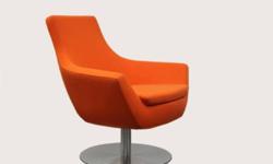 Visit Us: www.AllFurnitureUSA.com
Product description:
Designed by Tayfur Ozkaynak, Harput Swivel Lounge is an armchair with a comfortable upholstered seat and backrest on a solid swivel stainless steel with screwed plastic caps under the base. The seat
