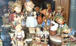 Selling my complete Hummel Figurine Collection. There are over 30 pieces with trade marks from the 1940's thru current. I would like to sell the entire lot together. These are all in excellant condition. No chips or cracks. Most have never been out of the