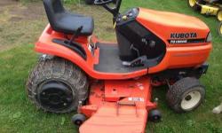 This has a 18hp liquid cooled Kawasaki motor,44 inch 2 stage snowblower,54 inch mower deck,hydro foot pedal drive,530 hours,weights and chains. Runs and works perfect! Give me a call (315)564-7671 thank you.
This ad was posted with the eBay Classifieds