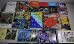 16 books. All in excellent condition.
Cover price for all would total over $250. If you try to assemble this collection used from say Amazon, you will spend over $175.00
Titles include; -
The Conscientious Marine Aquarium - Fenner
Natural Reef Aquarium -