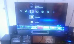 This is an almost new barely used MITSUBISHI LT-55164 55" UNISEN LED TV. The TV is amazing! I had it in my living room for a month and a half then I purchased a 3D TV and placed the mitsu in my bedroom which I barely watch TV in. It is collecting dust in