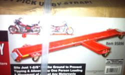 MOTORCYCLE DOLLY UNIVERSAL BRAND NEW IN BOX YOU CAN EASELY MOVE YOUR MOTORCYCLE ANYWHERE IN THE HOUSE, GARAGE, SHOP WITHOUT HASSLE
845-517-8834