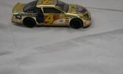 I am selling my 24k Gold plated die cast Nascar replica of the 4 Bobby Hamilton gold plated die cast replica Nascar car. Makes a really cool gift to a die hard NASCAR FAN
The gold plated die cast are great shelf item for the nascar man cave I am only