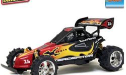 For sale is one (1) NEW BRIGHTÂ® R/C TURBO INTERCEPTOR
RETAILS FOR ABOUT $90
6V BATTERY PACK AND CHARGER INCLUDED!
- Enjoy this R/C Interceptor Buggy Vehicle adventure with this detailed 1:14-scale R/C Interceptor Buggy Vehicle.
- This remote control R/C