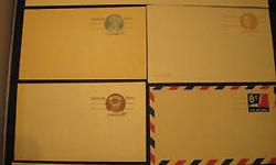 8 Unused US Post Cards:5 US Patriot's1 Lincoln1 US Air Mail1 George Rogers Clark, Vincennes, 1779