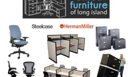 OFFICE FURNITURE OF LONG ISLAND
- 10 Commercial Street -Hicksville 11801
Visit us online @ www.liofficefurniture.com
Serving the business community.
We specialize in competitively priced used refurbished cubicle Work stations
as well as refurbished office