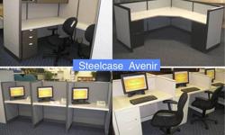 We specialize in competitively priced used refurbished cubicle Work stations
as well as refurbished office furniture.
Re manufactured to like new condition.
At a fraction of the new price !
We offer used refurbished cubicles in like new condition.
We
