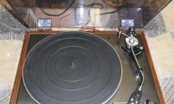 This is an original Pioneer PIONEER TURNTABLE PL12D-II. This may be the best "cheap" turntable ever made. They designed everything right. This one has been perfectly restored; bearing cleaned and re-oiled with Mobil 1 synthetic oil, brand new belt, brand