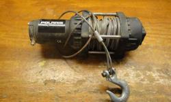 THIS WINCH DOESN'T WORK ANYMORE. EAISLY REPAIRALBLE. YOU CAN HAVE A GENIUN POLARIS WINCH AT A FRACTION OF THE COST.
I HAVE A USED GENUINE PURE POLARIS SPORTSMAN 2500LB. WINCH. PART NUMBER 2877303. THIS IS A FACTORY ORIGINAL EQUIPMENT KIT, NOT