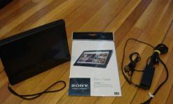Sony S Tablet Wifi 16 GB Refurbished w/ Case, Screen protectors, and 2 year warranty.
http://discover.store.sony.com/tablet/#entertainment/movies
Originally purchased June 30, 2012 for $269.23 from Sony Outlet
Black Molded Case $39.99
LCD Protector Sheet