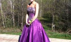 New Studio 17 Prom dress for sale that is a size 4. Brand New with extra sequins. I bought this dress brand new at Keely's Bridal in Baldwinsville, NY. It was purchased in 2011 but is still in plastic. This dress in still available online, the dress