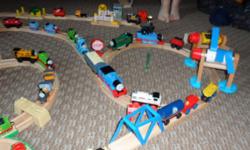 We have been collecting Thomas the Train for 12 years, kids are too big now, and would like to find this train a good home. It is in EXCELLENT condition, all the locomotives bells and whistles are functional (just need batteries and ready to go). It is a