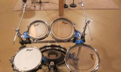 Traps Drums A400 Portable Acoustic Drum Set
This 5pc. Traps drum set with travel bags are both in "Like new" condition! It's about 1 year old and still looks absolutely beautiful!
The set and bags cost a total of $781.00 on "Musicians Friend", so I'm