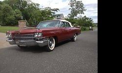 Condition: Used
Exterior color: Burgundy
Transmission: 3 Speed Automatic
Engine: 8
Drivetrain: RWD
Vehicle title: Clear
Body type: Convertible
DESCRIPTION:
The first, red Cadillac, is a prime example of a Cadillac. The body is laser straight and paint is