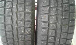 For sale: Two General Altimax Arctic Snow Tires. In excellent condition, used only one season. $50/each.