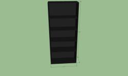 I have a tall black wooden bookshelf that is taking up too much room in my trailer, and I would be happy to give it away to anyone willing to come and pick it up. I would love to be able to make $5 off of it, but at this point it is taking up so much