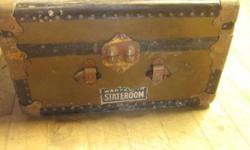 Vintage Steamer Trunk
Includes inside, fold-open compartment
Reasonable price
Call 716-484-4160
Or stop by:
Atlas Pickers
1061 Allen Street
Jamestown, NY
Open Monday-Friday 8AM to 4PM