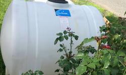 Hi,I am selling my 2 water tanks.If you have a garden or flowers or simply safe water they are very good for that. Simply just connected them to the house gutters it collects natural water for the rain.Each tank contains 225 galloons of water.If you are