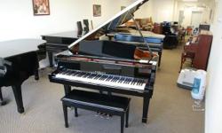 This is a stunning Yamaha grand piano, model C2. It's 5'8", high gloss ebony. It's in mint condition, and is from 2008. It would be priced at $40,000 new. Ours is only $18,500.
I'm an experienced piano tuner/technician. I'm a craftsman with the highest