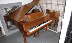 YAMAHA BABY GRAND, MODEL G0, 4?7?
This is the smallest baby grand that Yamaha makes. It's perfect for a small space and gives the same touch and feel of a larger grand. This Yamaha G-O is in excellent condition and has a beautiful tone and even touch.